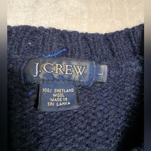 J crew wool sweater